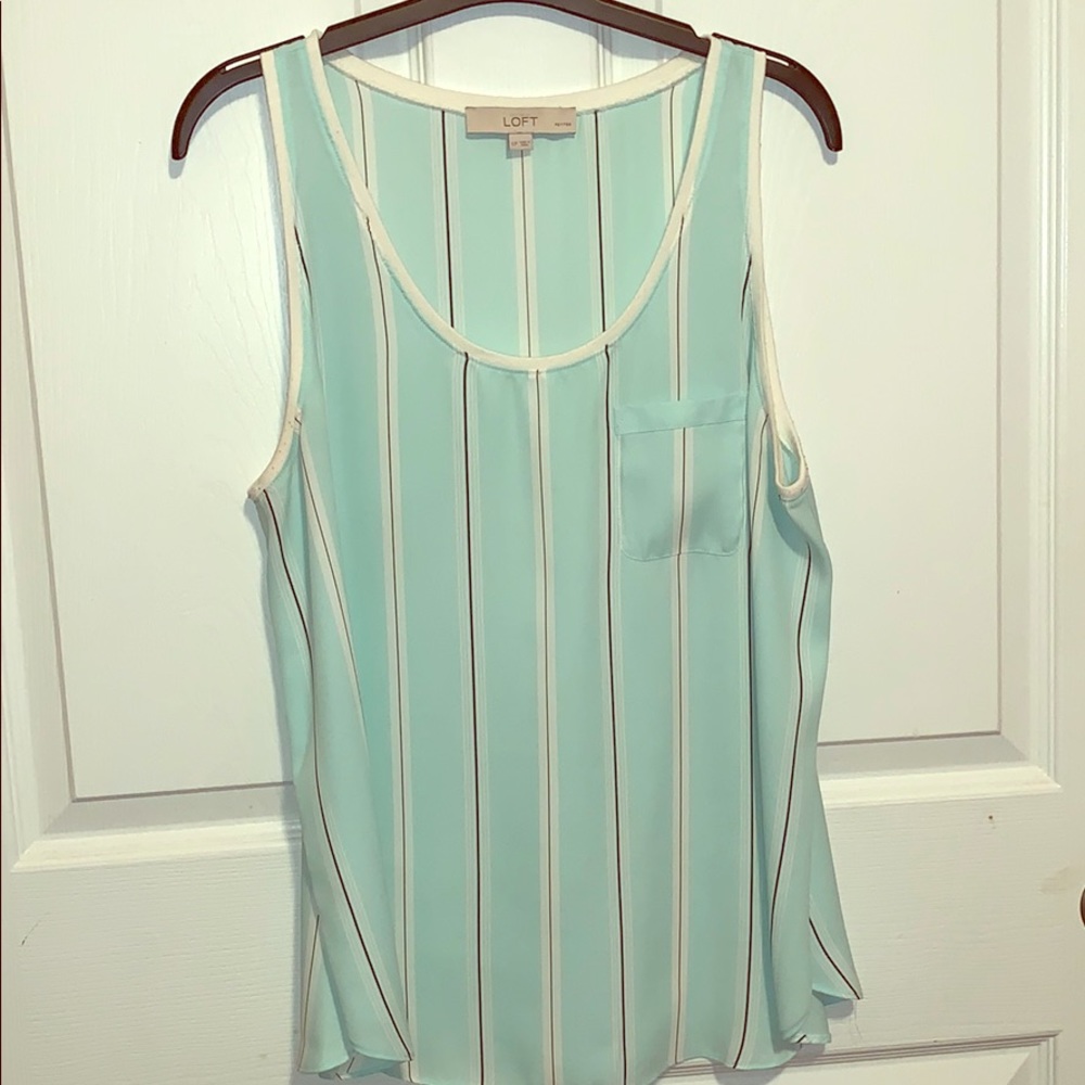 Loft sleeveless top